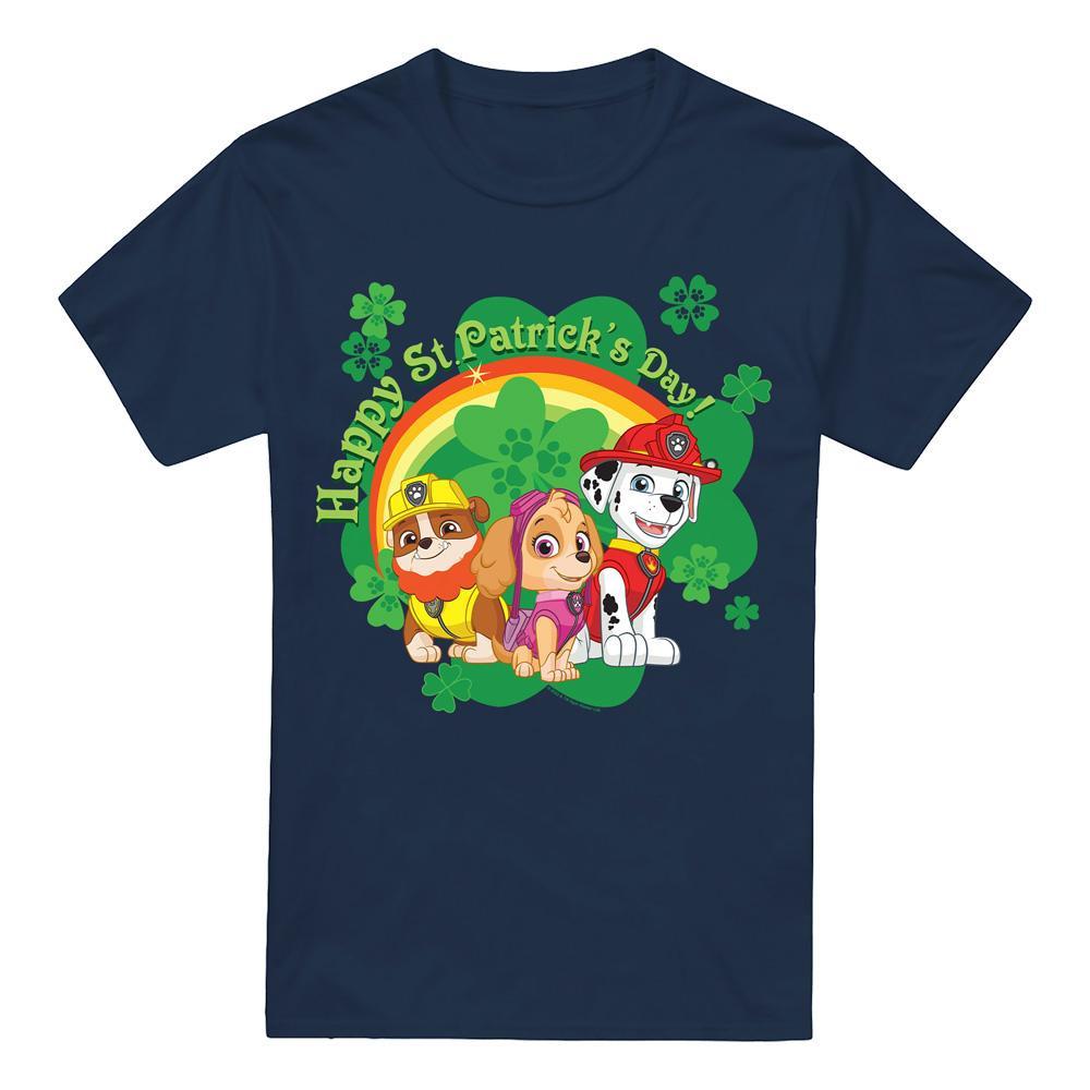 PAW PATROL St Patricks Day Grafik T-Shirt