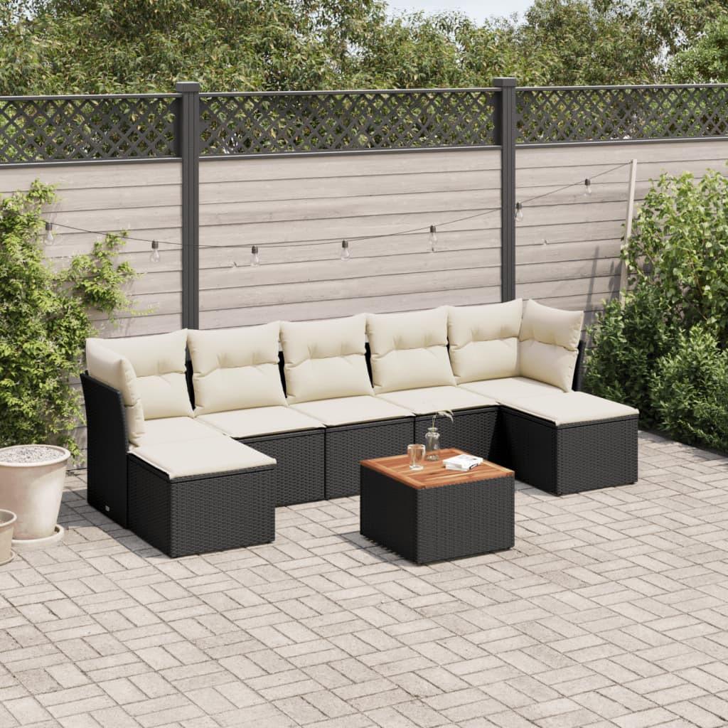 VidaXL Garten sofagarnitur poly-rattan