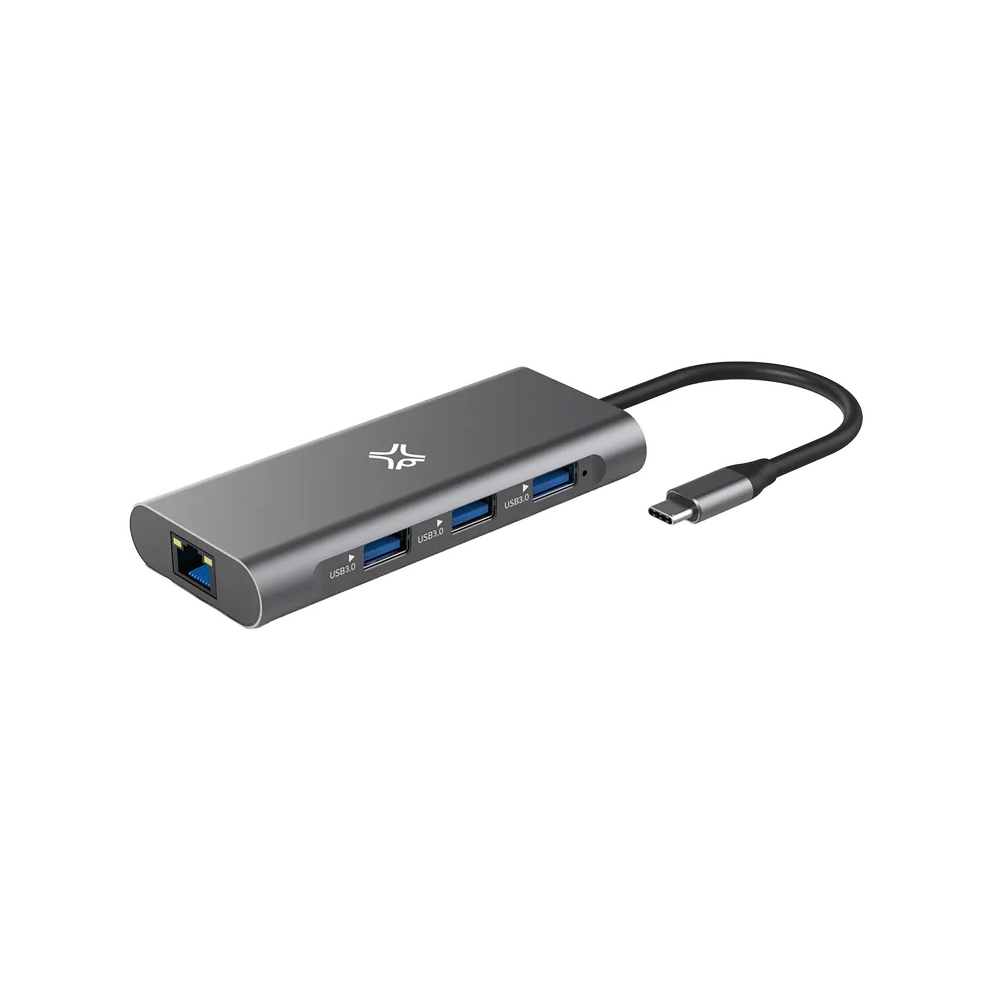 XtremeMac TYPE-C HUB - 8 PORTS USB-C HUB