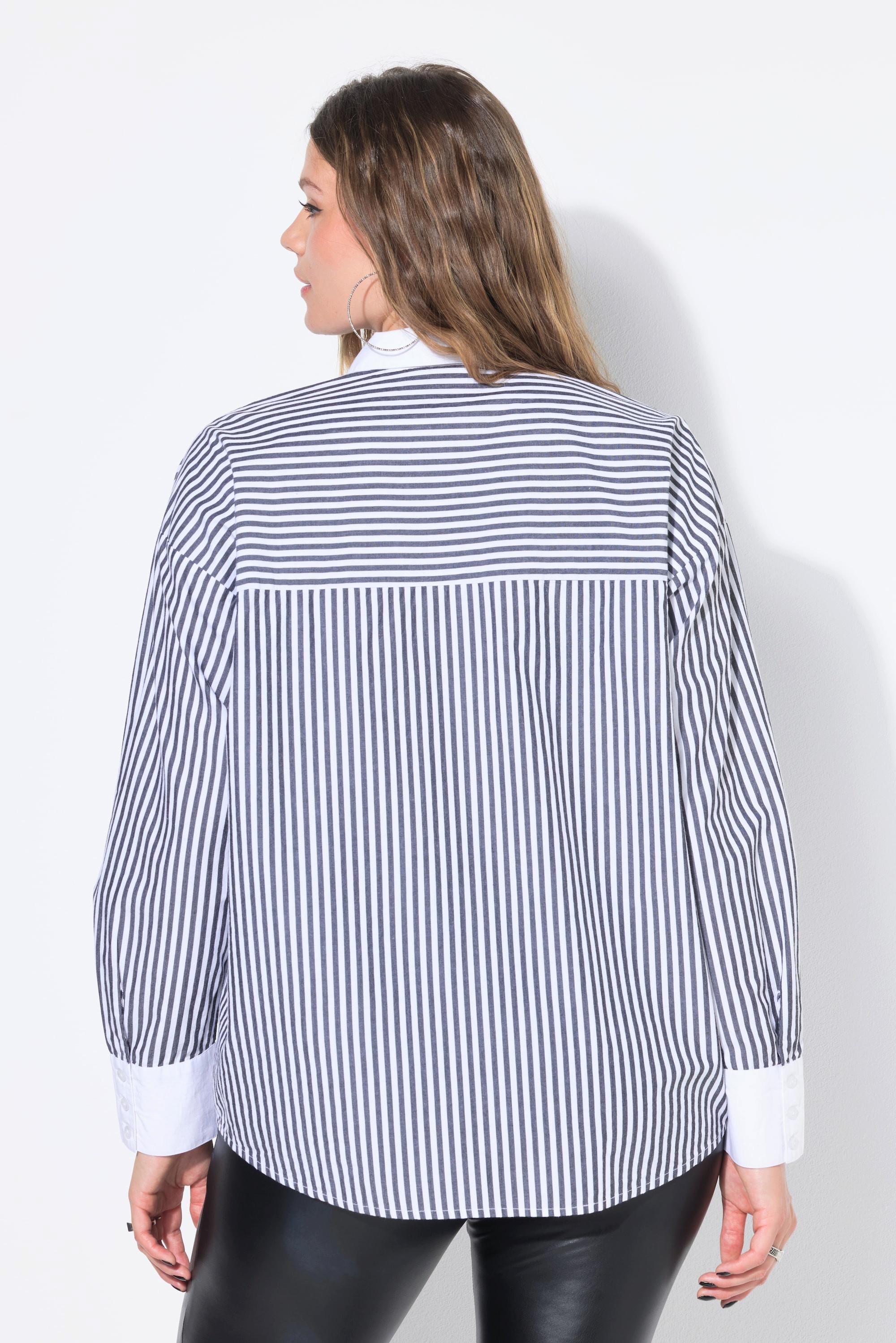 Studio Untold Hemdbluse, oversized, Streifen