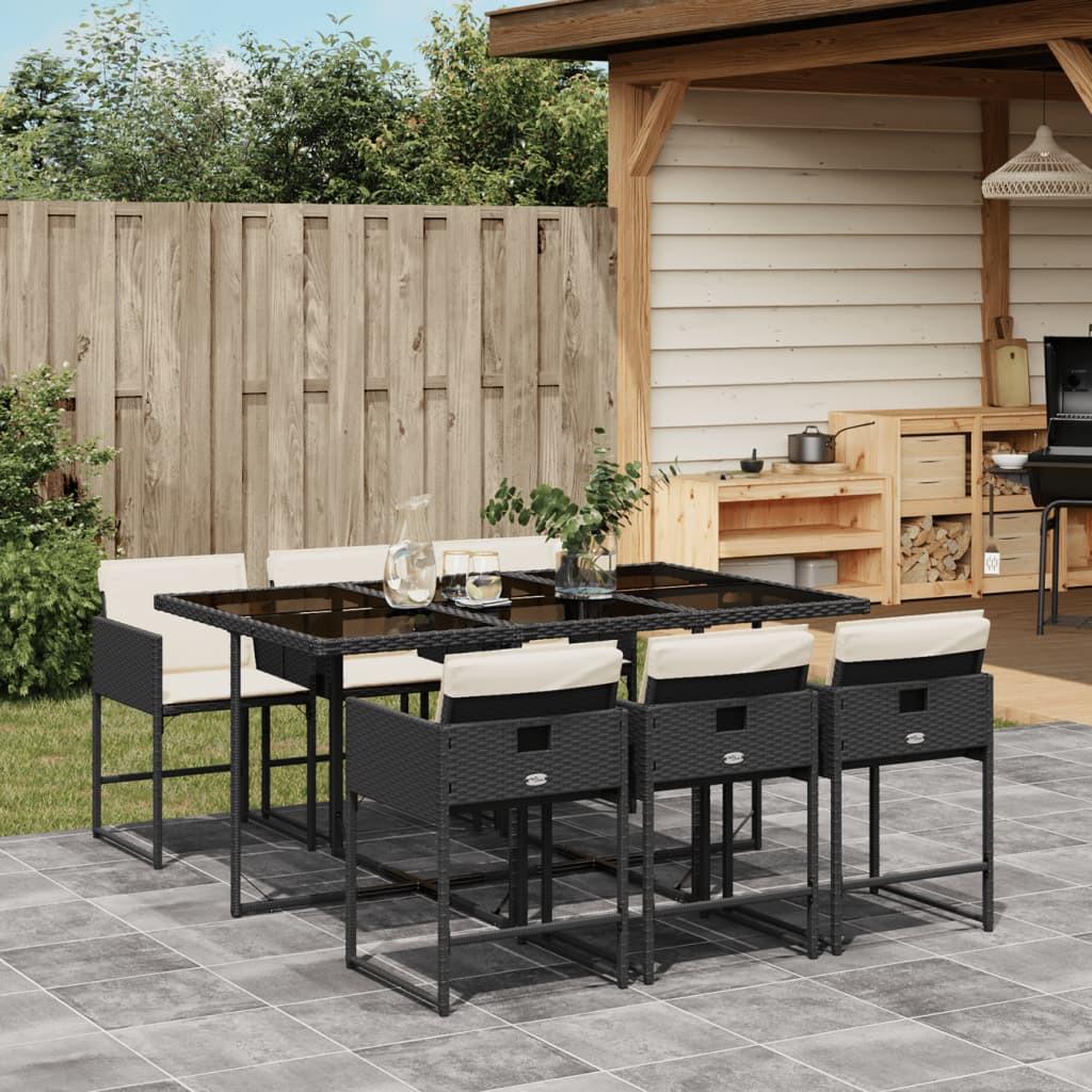 VidaXL Garten essgruppe poly-rattan