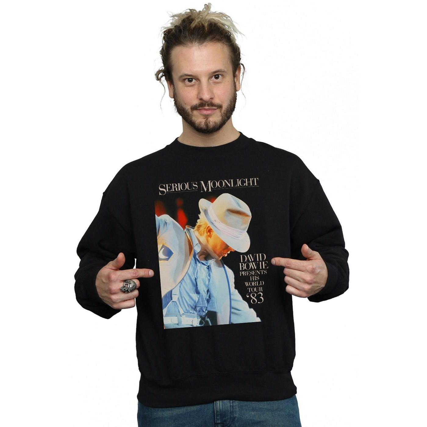 David Bowie Serious Moonlight Sweatshirt