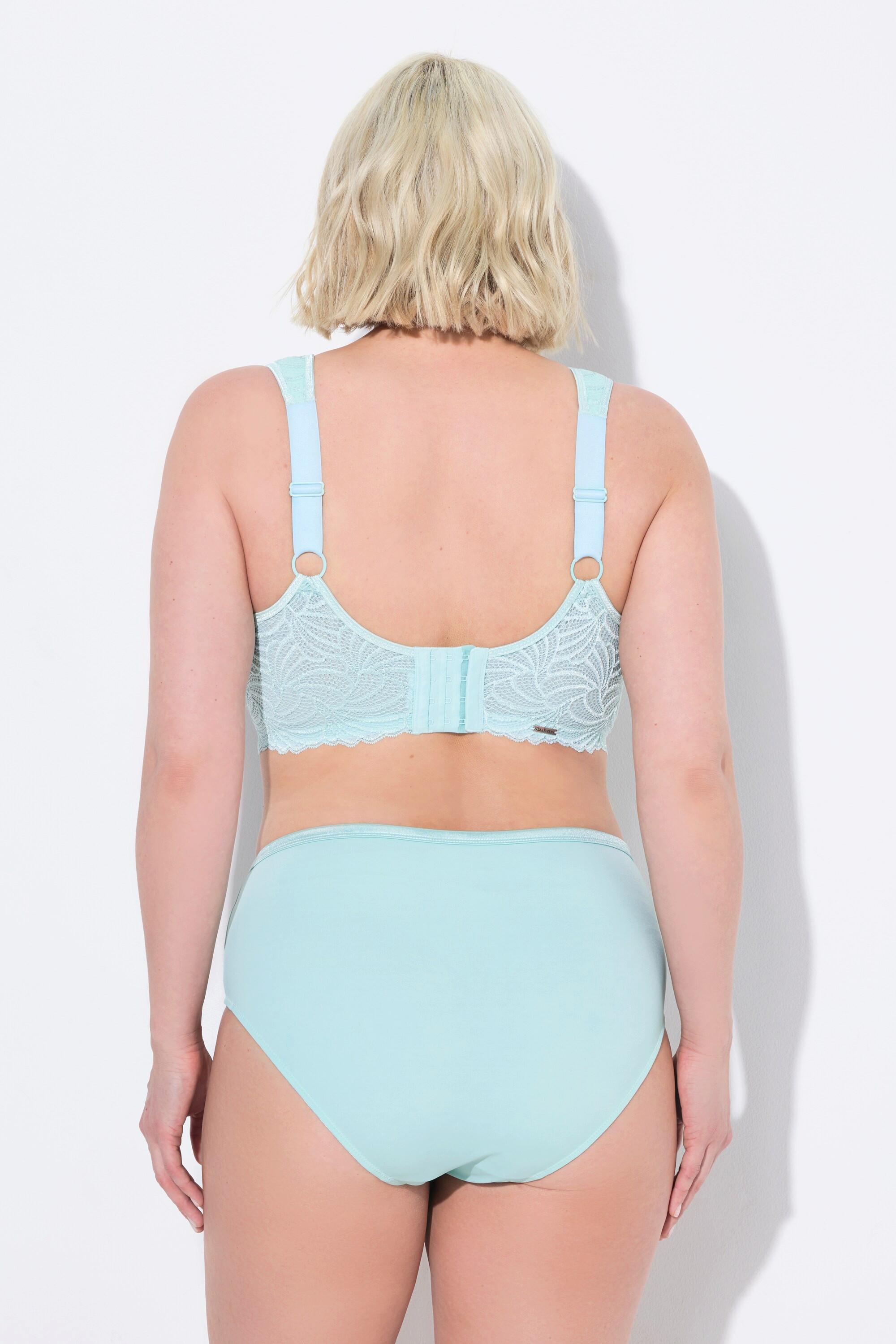 Ulla Popken Bralette, Spitze, ohne Bügel, Cup B - F
