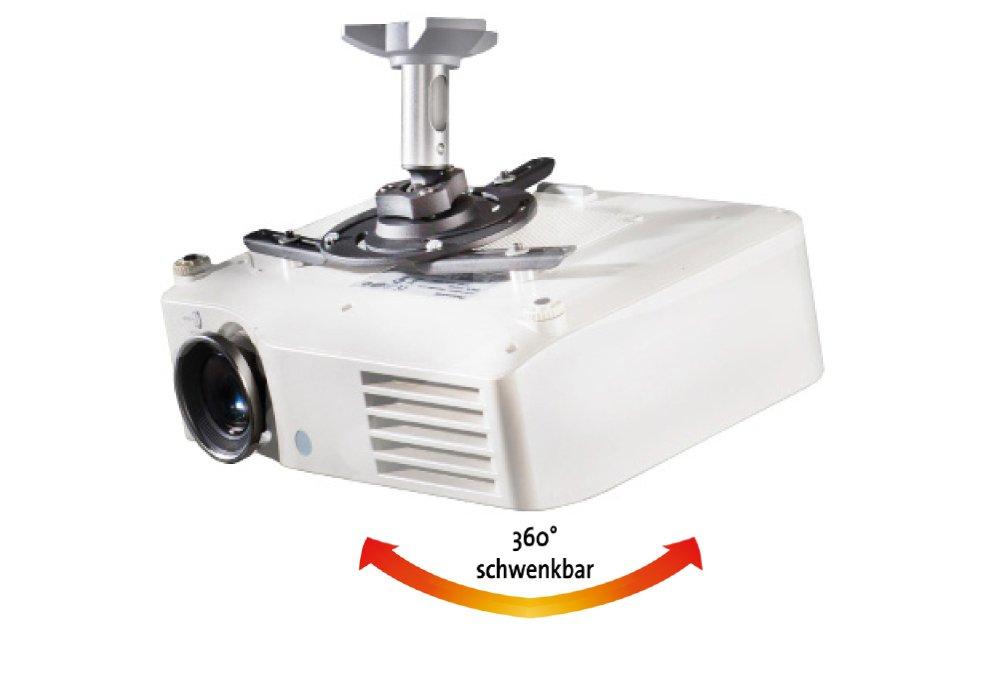 VCM Beamer | Projektor | pulverbeschichteter Stahl | Belastbarkeit bis 11 kg | Deckenhalterung - DHP7
