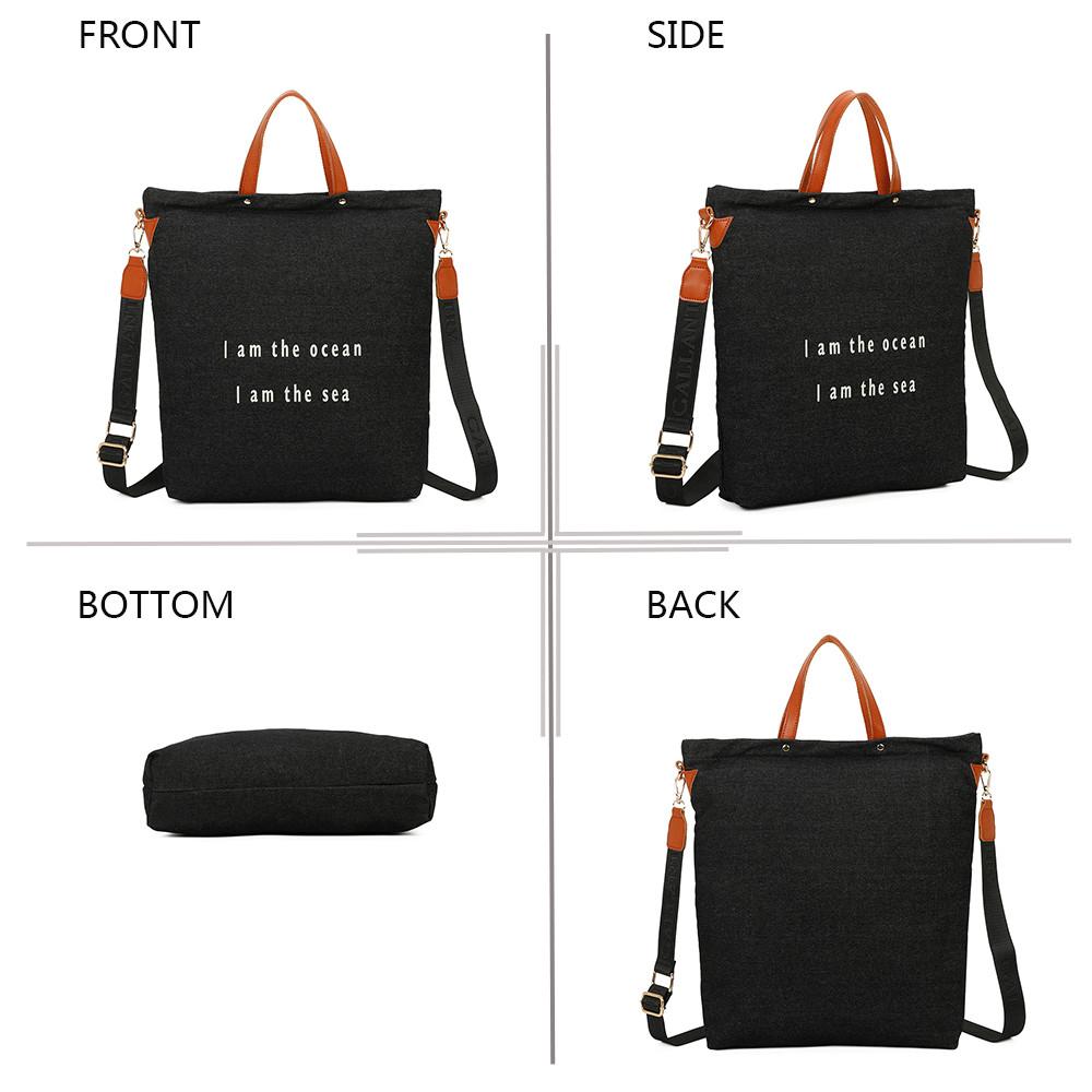 Gallantry Seabag Cabas Handtasche in Jean