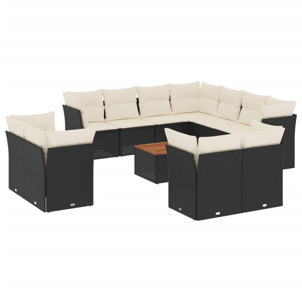 VidaXL Garten sofagarnitur poly-rattan