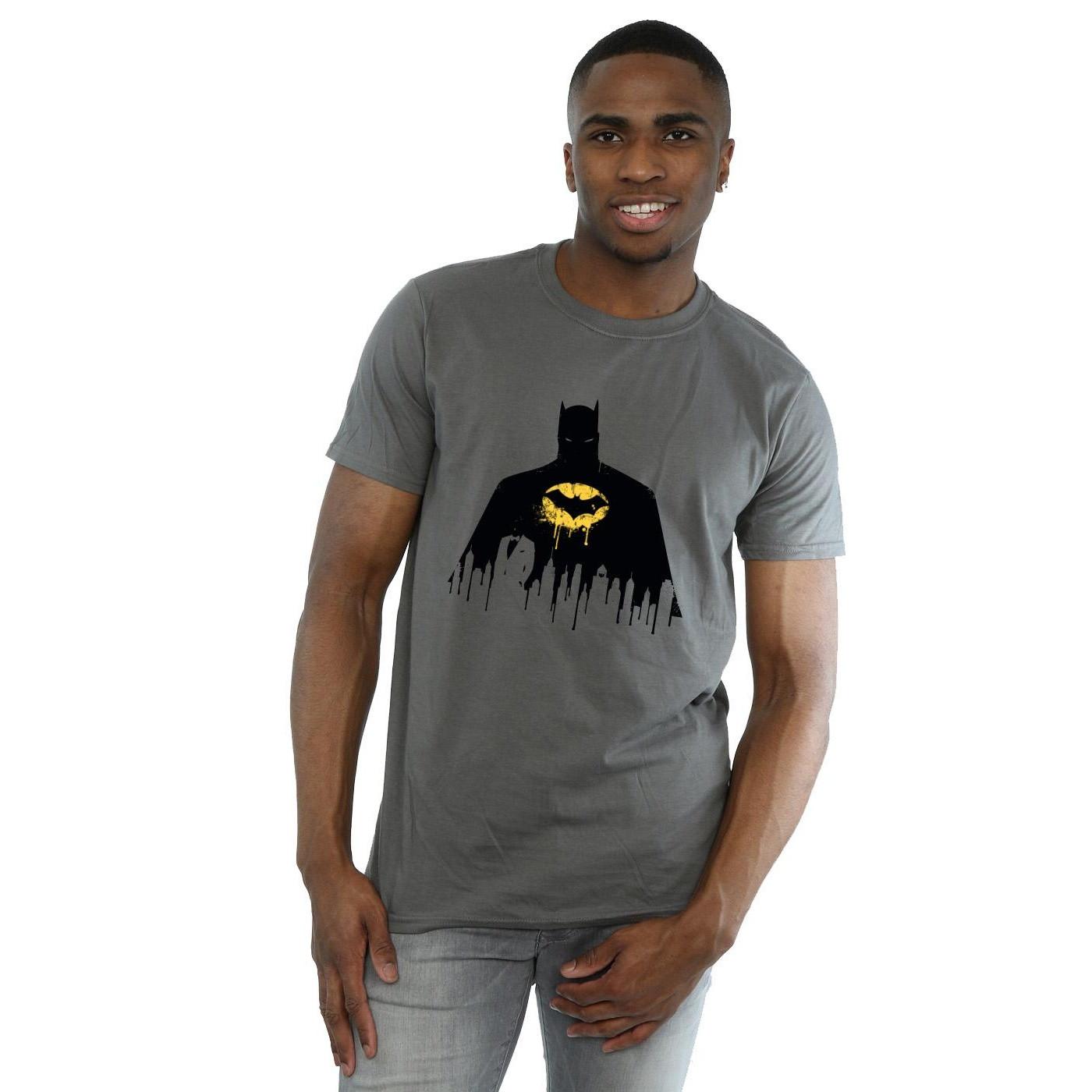 DC COMICS Batman Logo Regular Fit T-Shirt