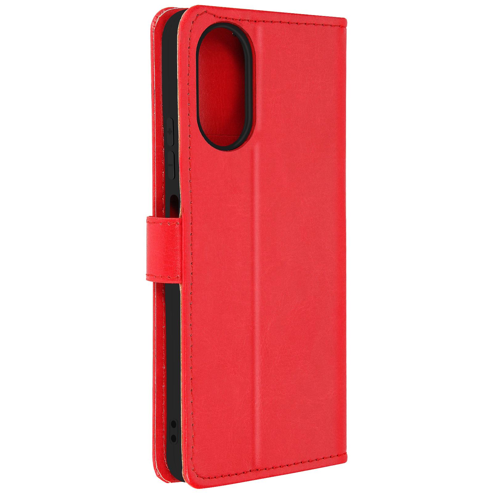 Avizar Oppo A38 Vintage Etui Rot