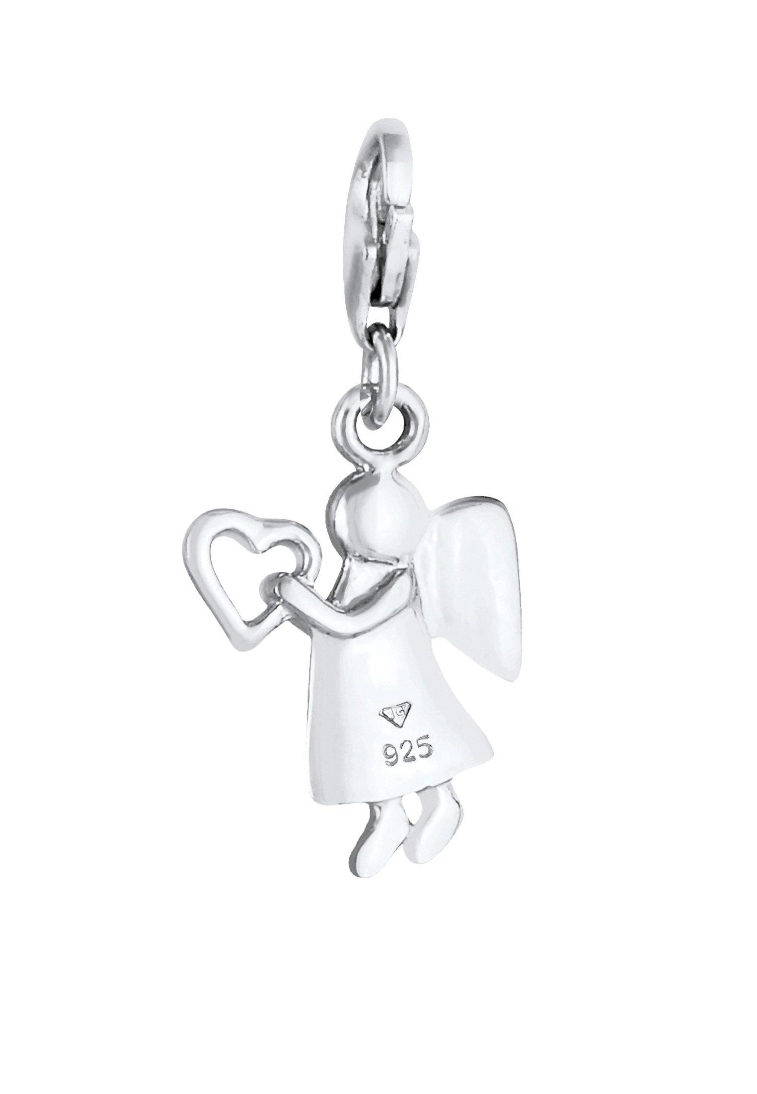 Elli Charm Anhänger Schutzengel Herz Himmel