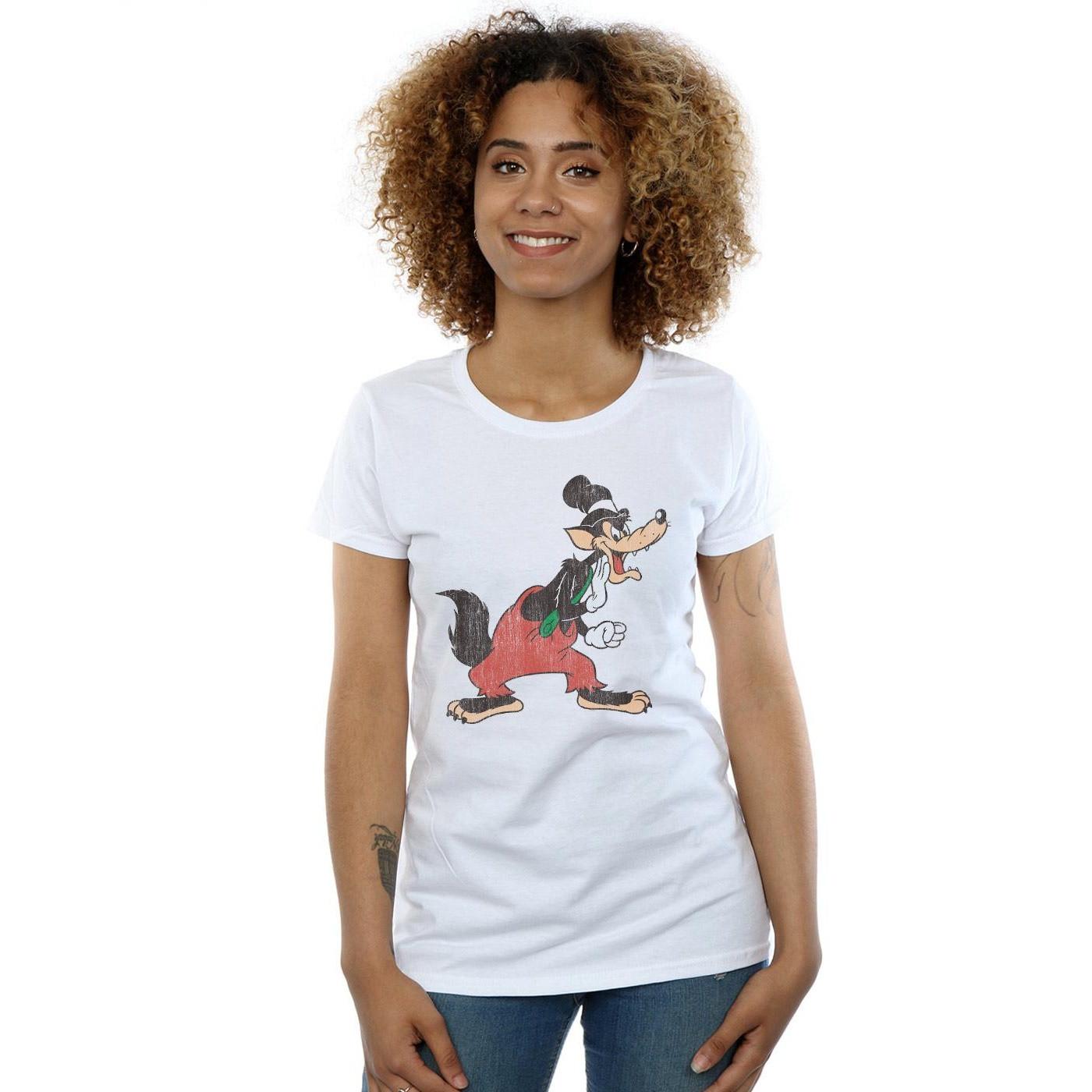 Disney Big Bad Wolf Distressed T-Shirt