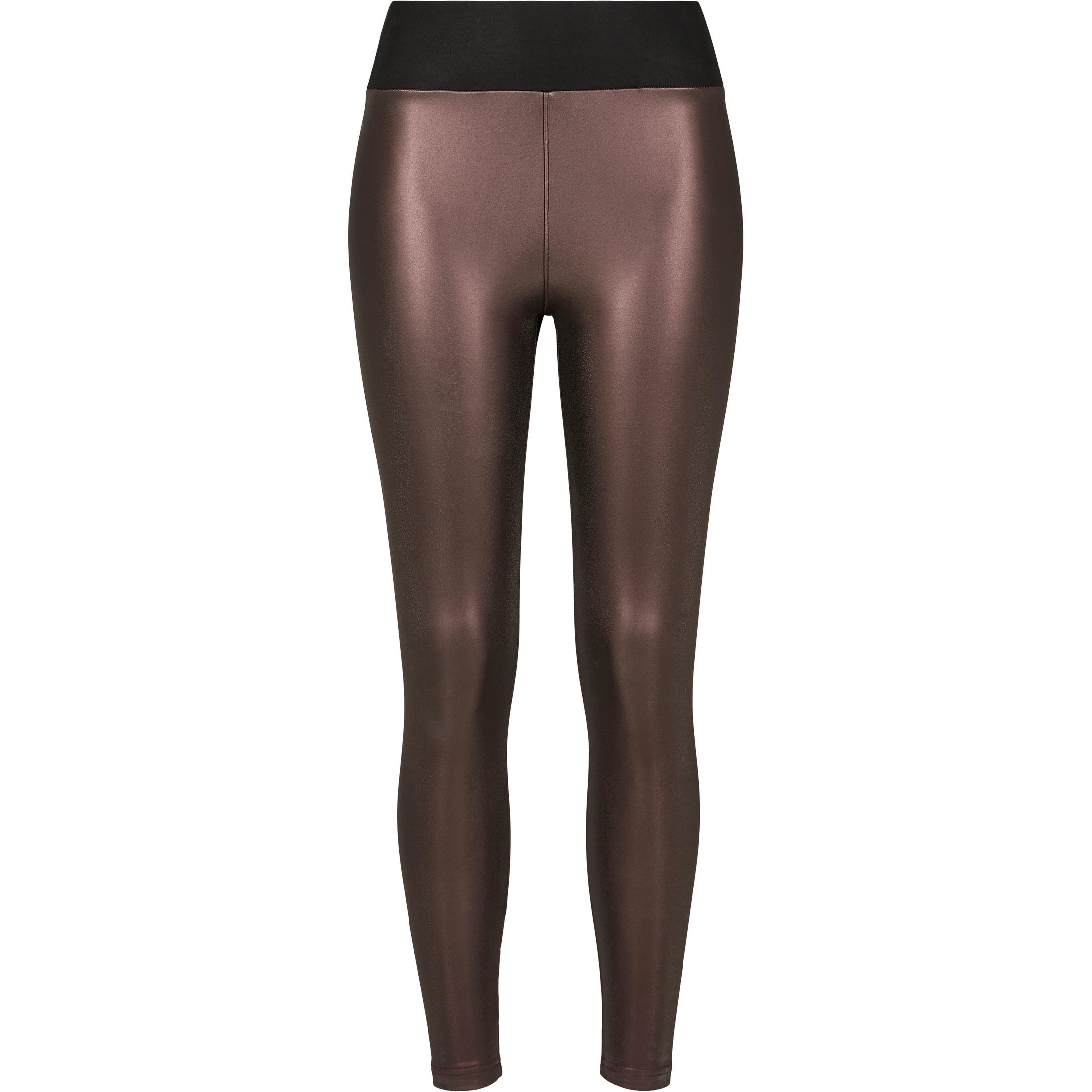 URBAN CLASSICS leggings daen urban classic faux leather wait