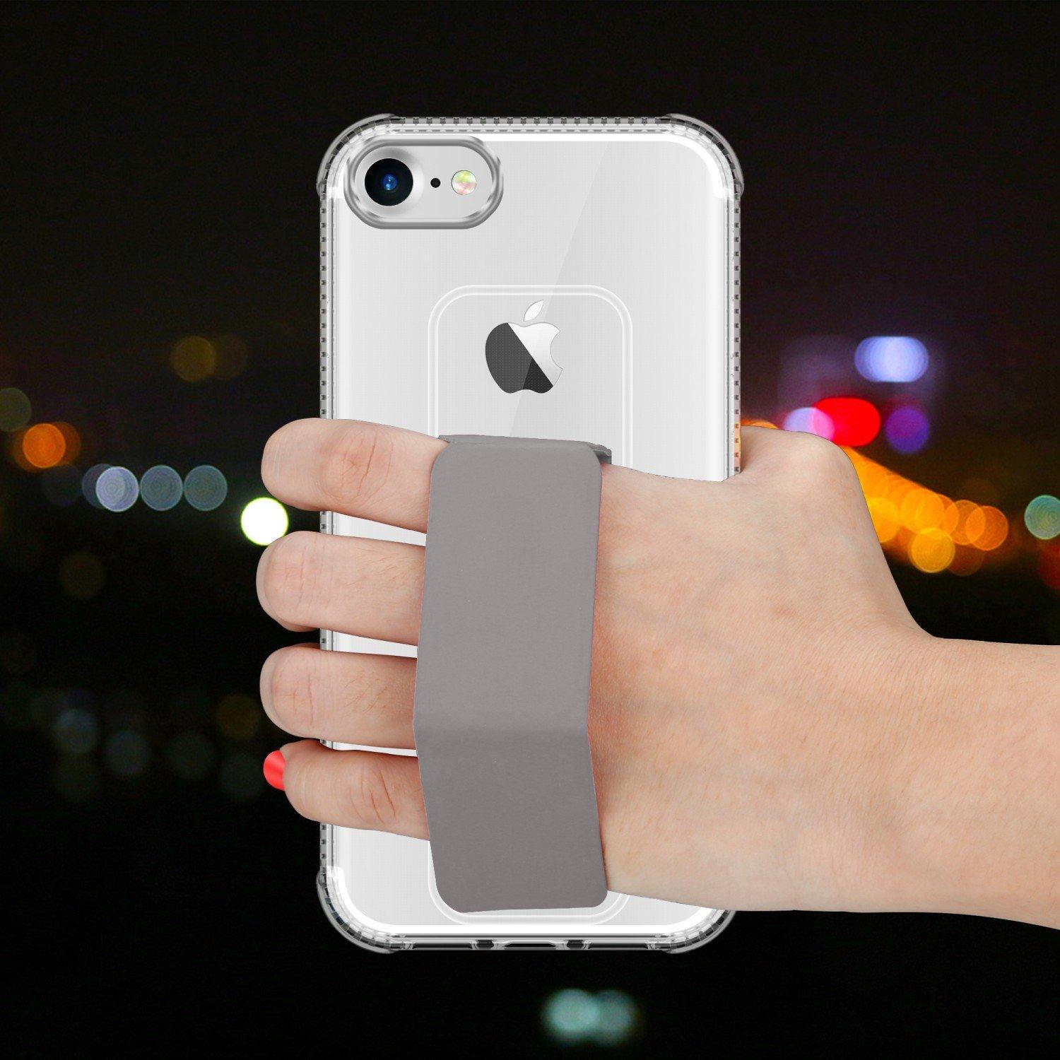 Cadorabo Hülle für Apple iPhone 7 7S 8 SE 2020 mit Halterung und Standfunktion