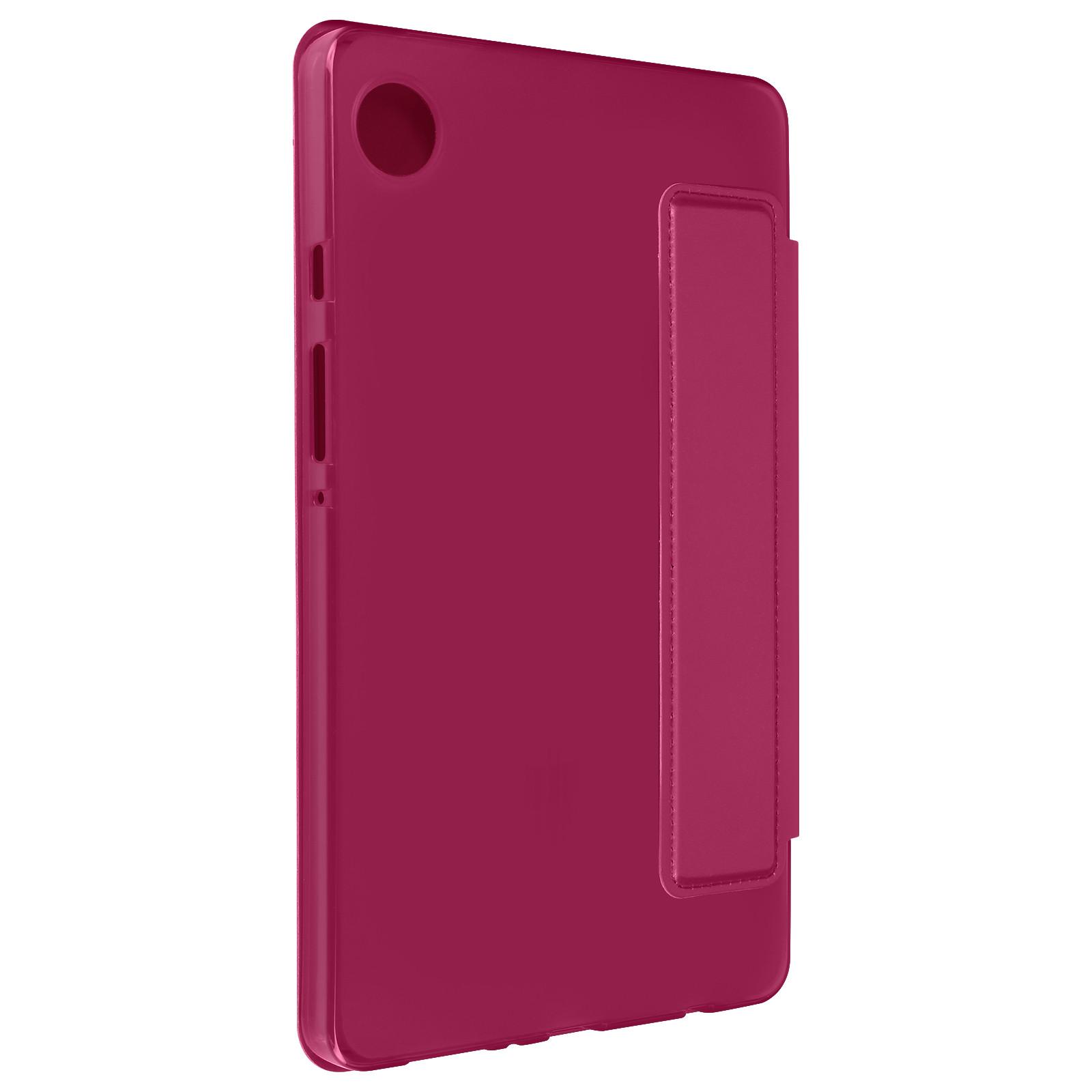 Avizar Samsung Tab A9 Klappbares Etui Fuchsia