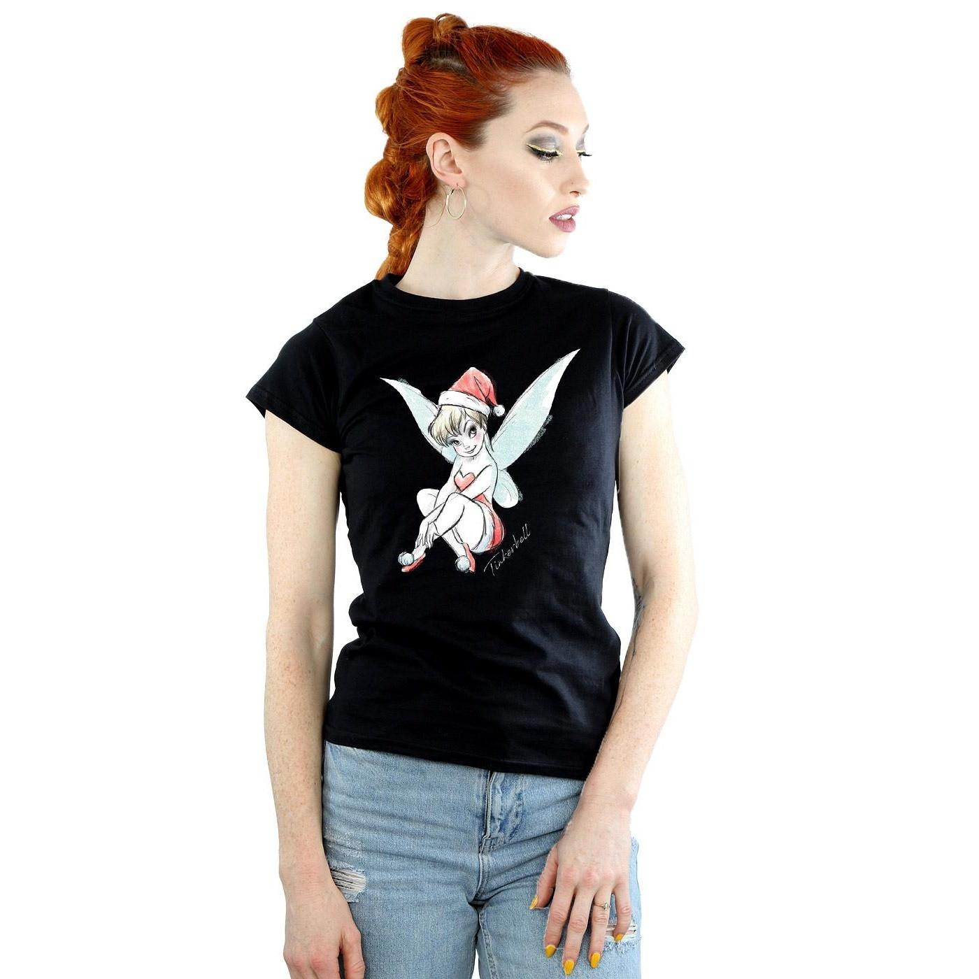 Disney Fairy Grafikdruck T-Shirt