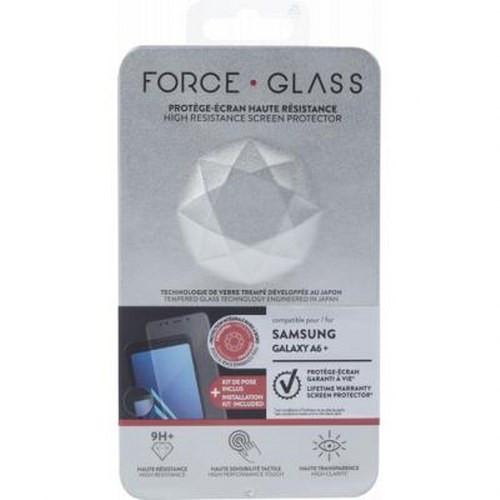 Force Power Samsung A6 Plus Folie 2.5D Ölabweisend