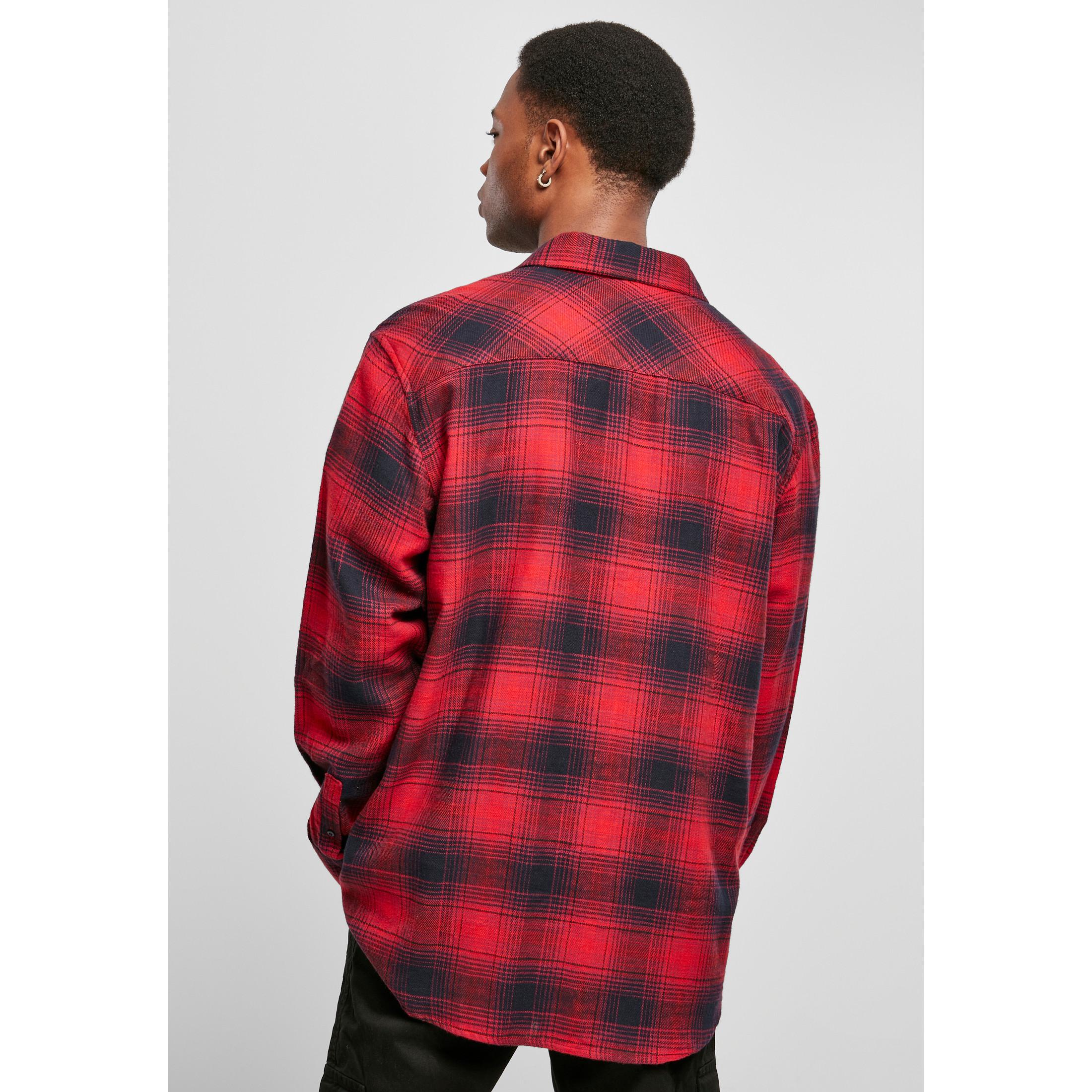 URBAN CLASSICS Oversized Kariertes Grunge Hemd