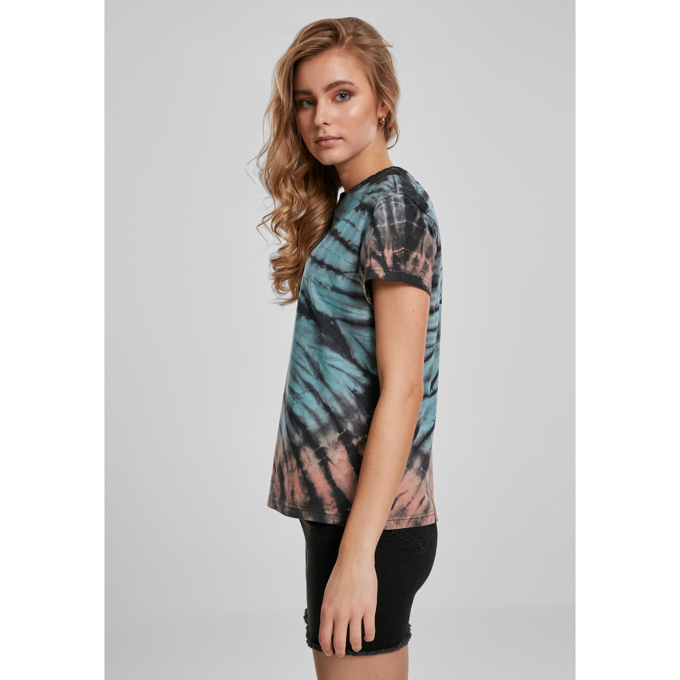 URBAN CLASSICS Tie Dye Boyfriend T-Shirt
