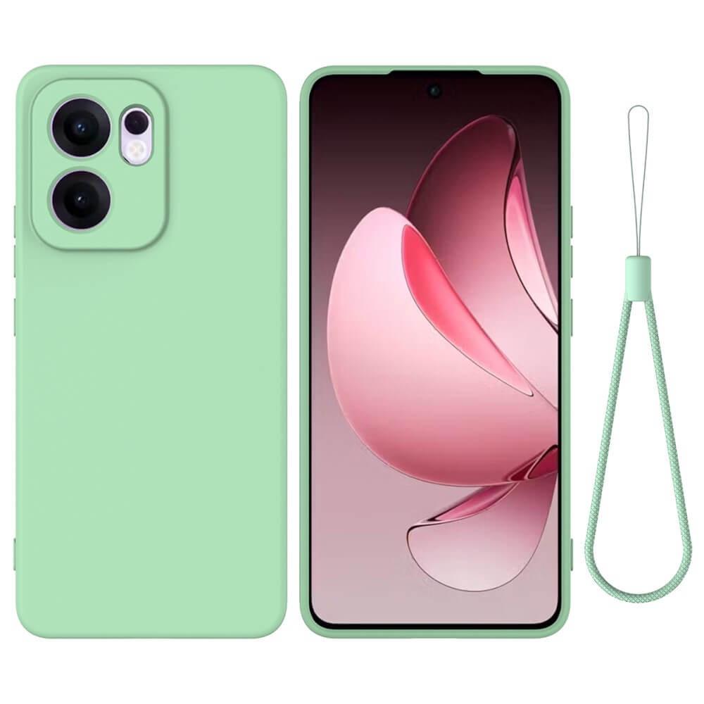 Cover-Discount OPPO Reno13 F - Silikon Gummi Hülle mit Riemen