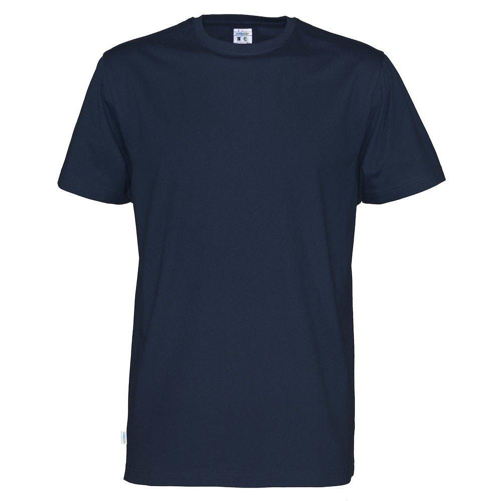 Cottover Einfarbiges Kurzarm Regular Fit T-Shirt