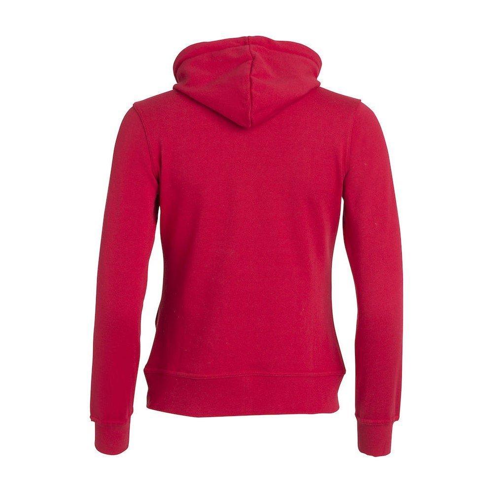 Clique Hoodie mit durchgehendem Reißverschluss