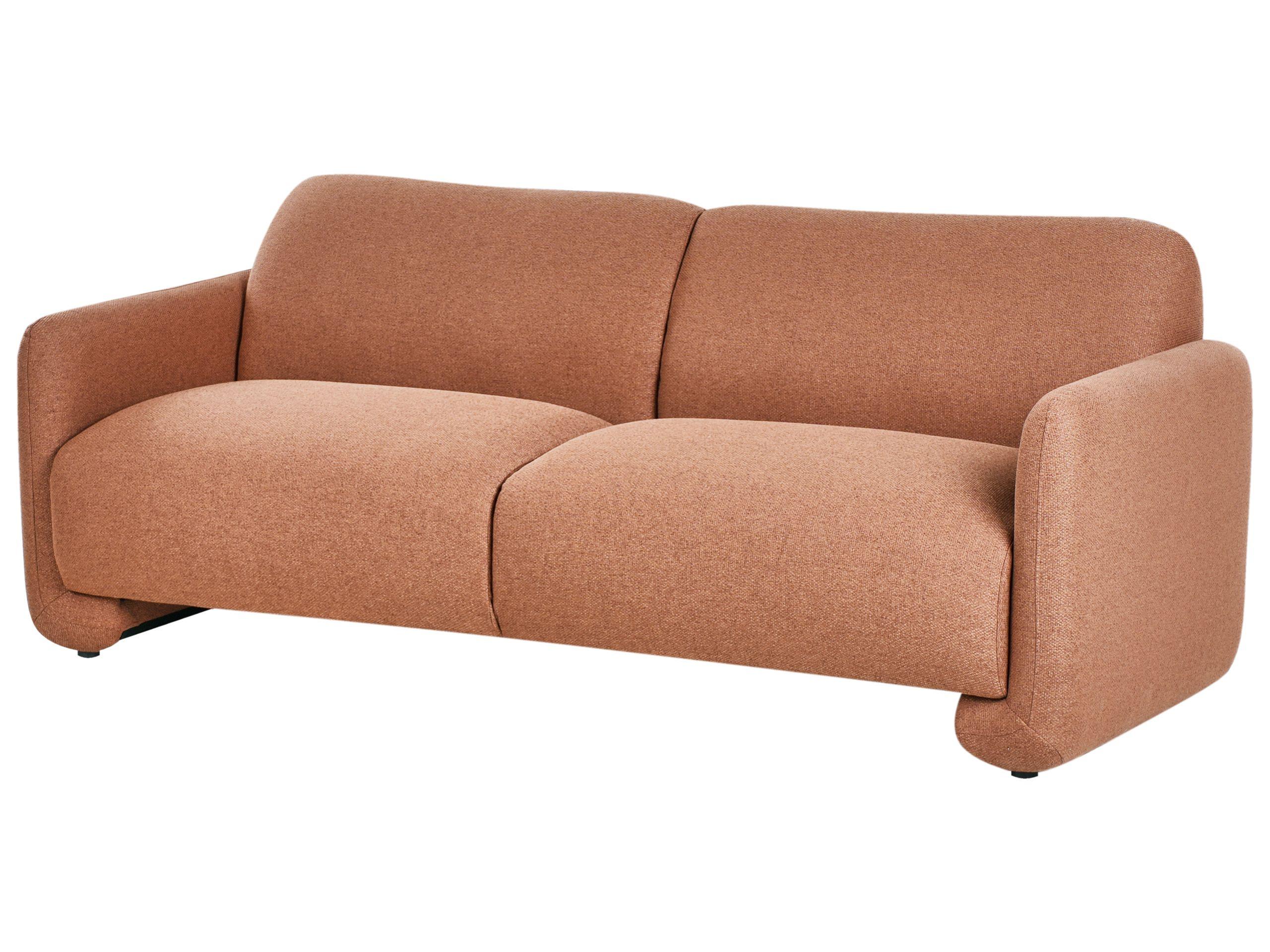 Beliani 3 Sitzer Sofa aus Polyester Retro SALAND