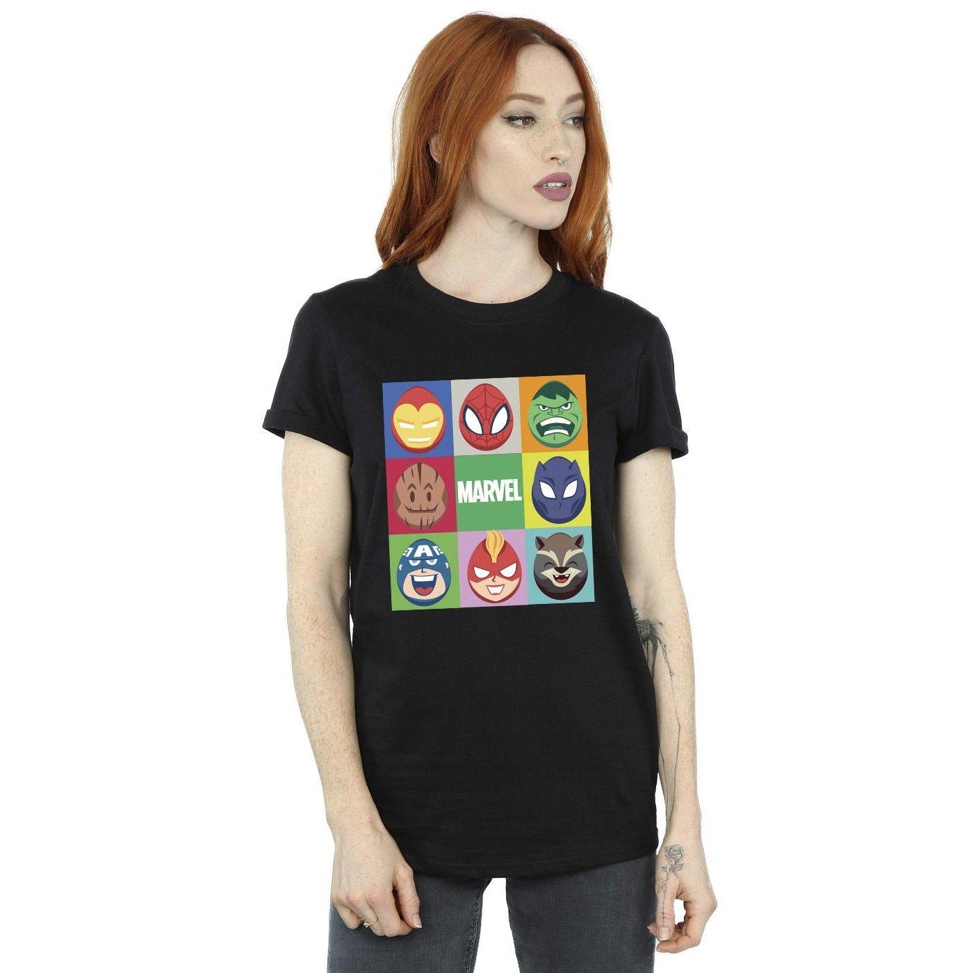MARVEL Character Faces T-Shirt
