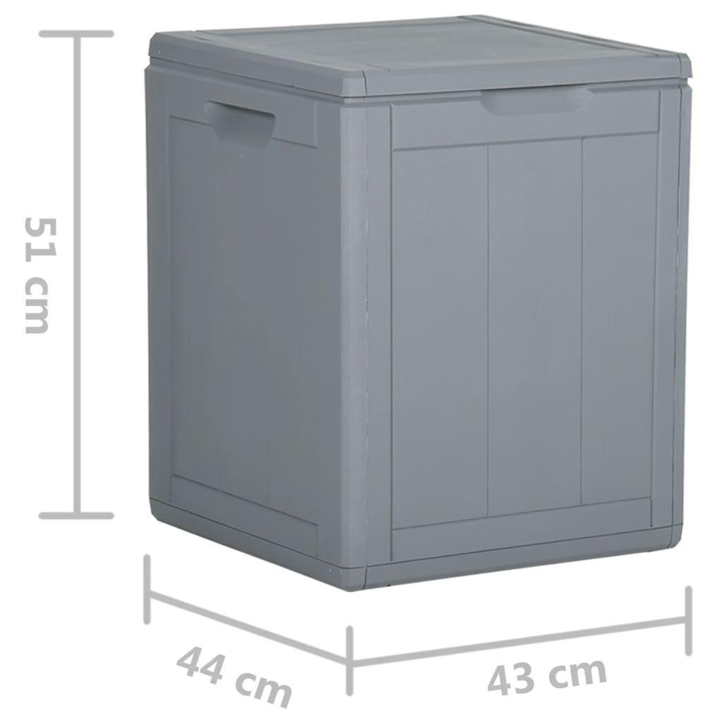 VidaXL Garten-aufbewahrungsbox polypropylen