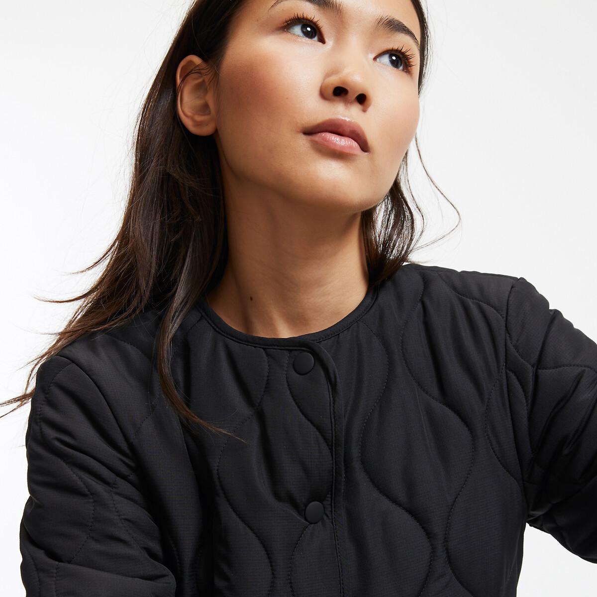 La Redoute Collections Light-Steppjacke mit Druckknöpfen