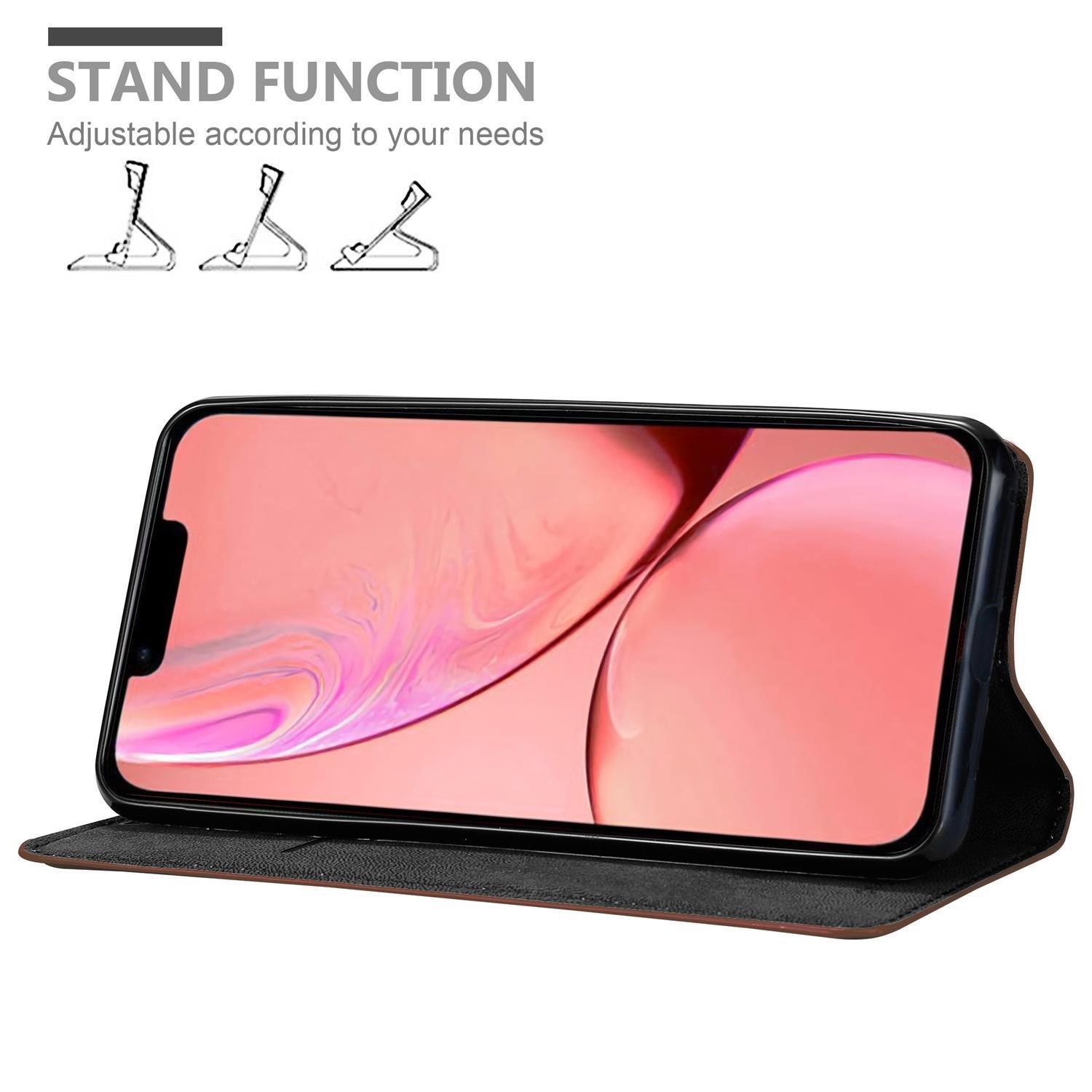 Cadorabo Hülle für Apple iPhone 13 PRO MAX Magnetverschluss, Kartenfach