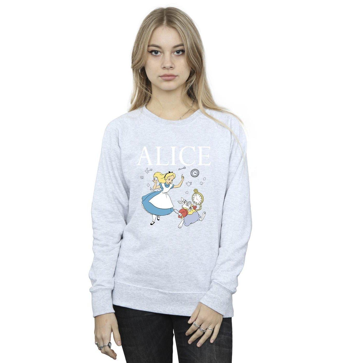 Disney Alice In Wonderland Follow The Rabbit Sweatshirt