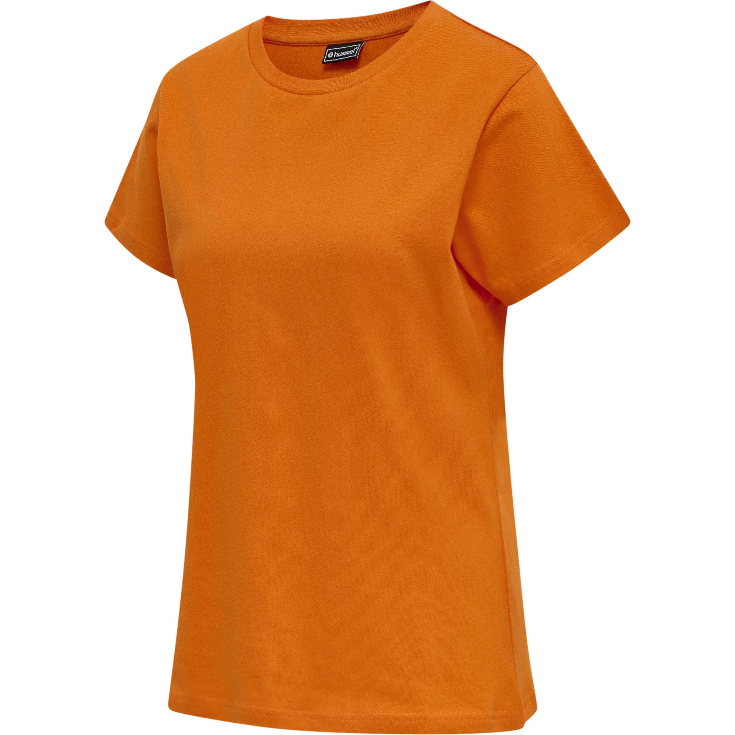 Hummel t-shirt damen red heavy