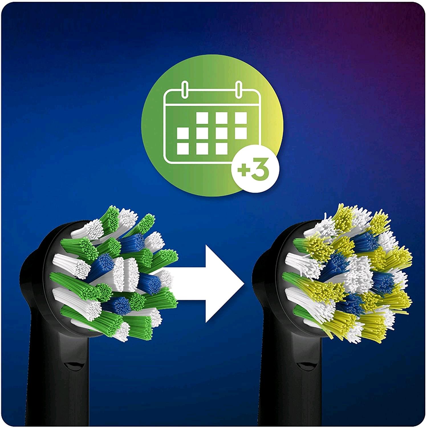 B2X Oral-B Cross Action - Bürstenköpfe CleanMaximiser-Technologie, 3 Stk.
