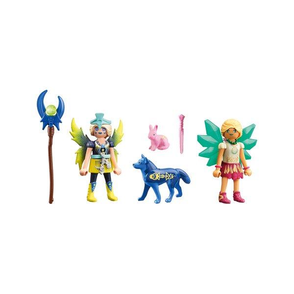 Playmobil 71236 Crystal- und Moon Fairy mit Seelentieren