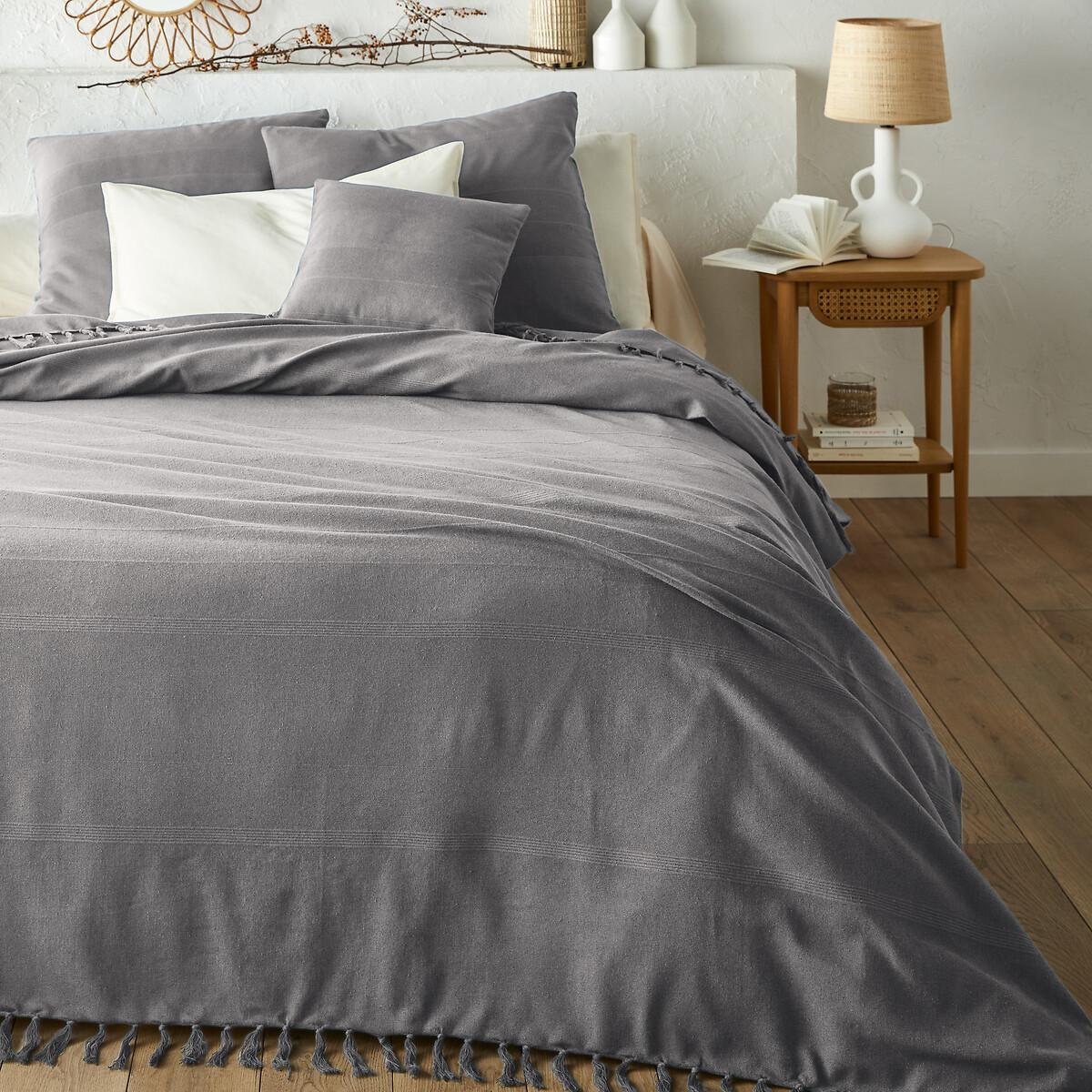 La Redoute Intérieurs Tagesdecke Nedo mit Fransen