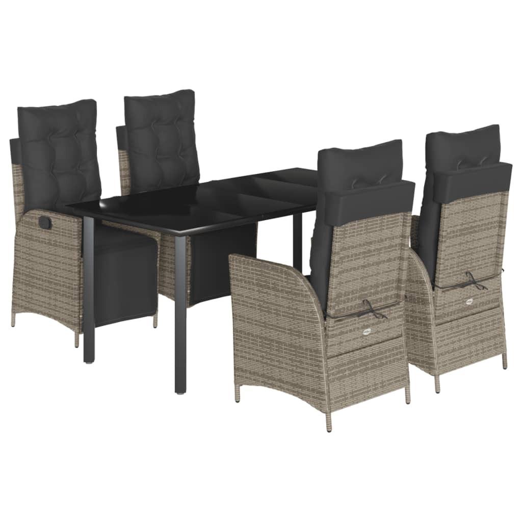 VidaXL Garten essgruppe poly-rattan