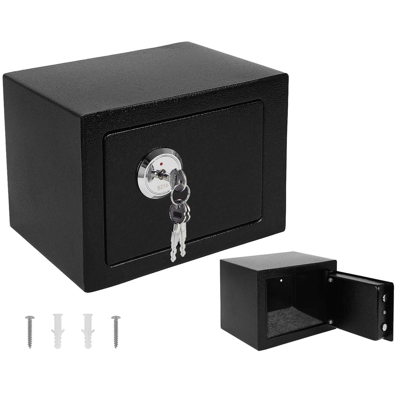 Northio Safe mit 3 Schlüsseln – 17 x 23 x 17 cm