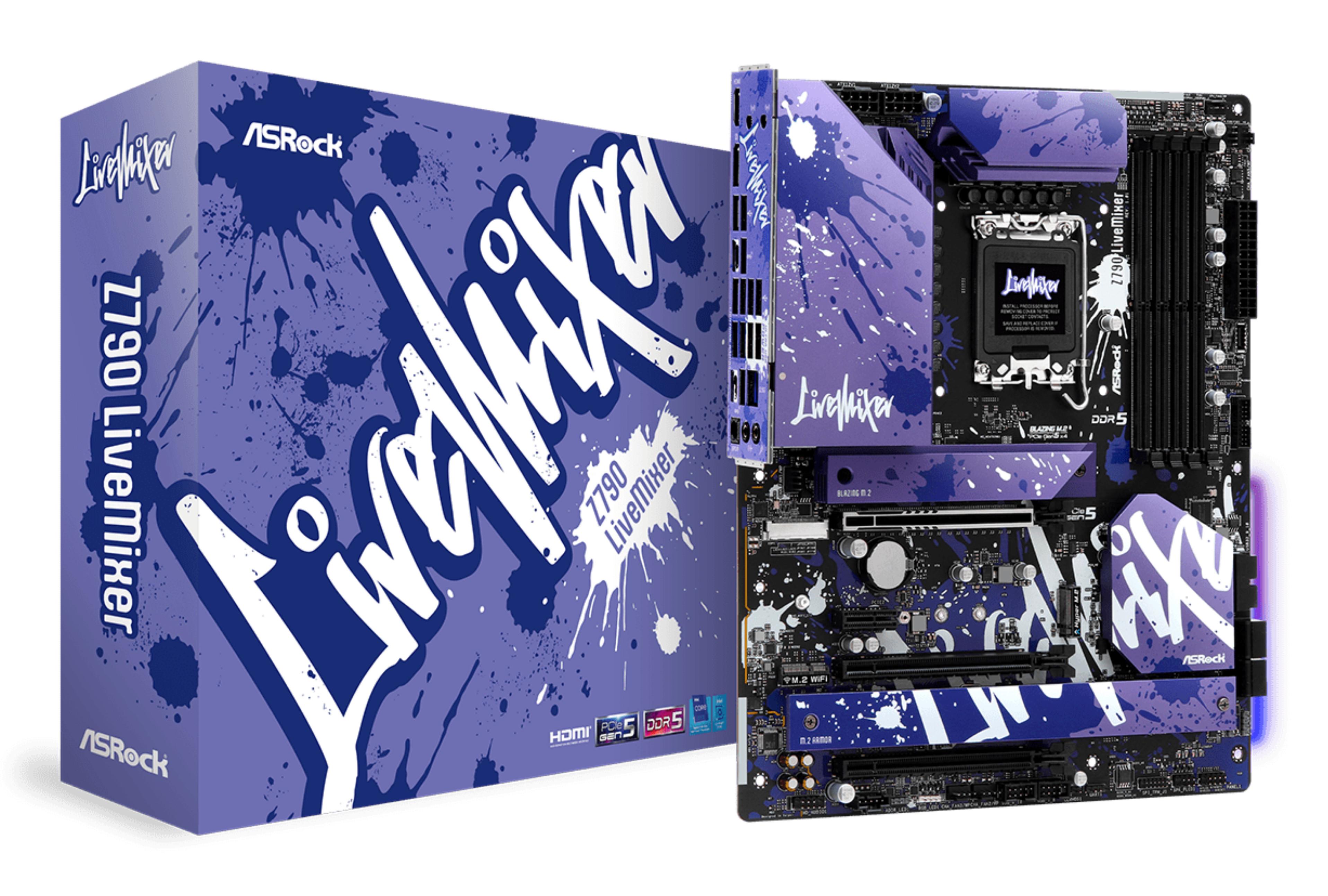 ASRock Z790 LiveMixer Intel Z790 LGA 1700 ATX