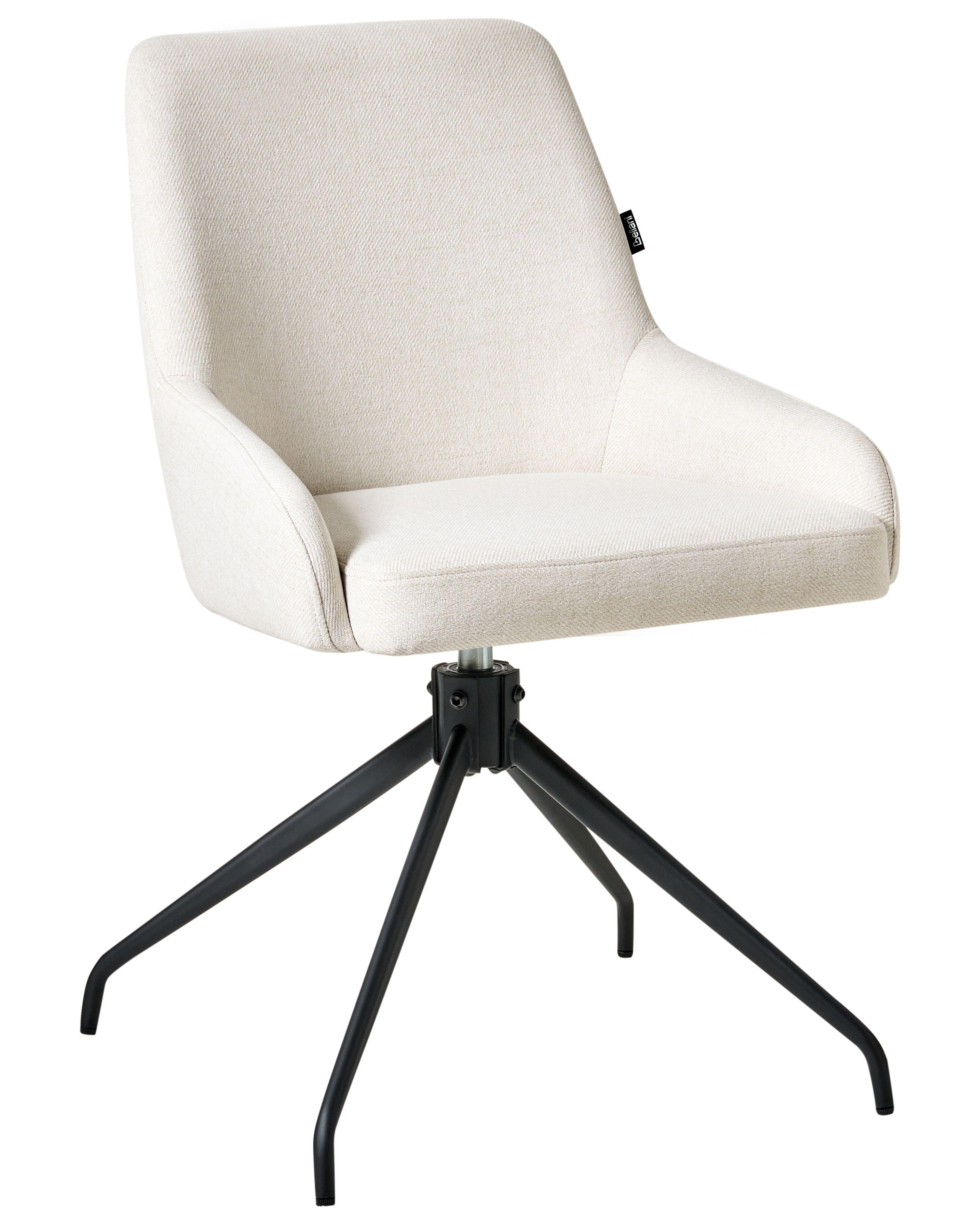 Beliani Esszimmerstuhl 2er Set aus Polyester Klassisch JENNER