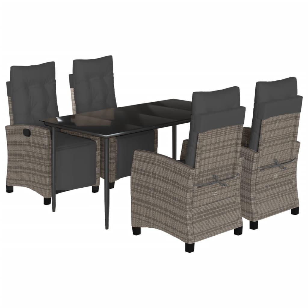 VidaXL Garten essgruppe poly-rattan