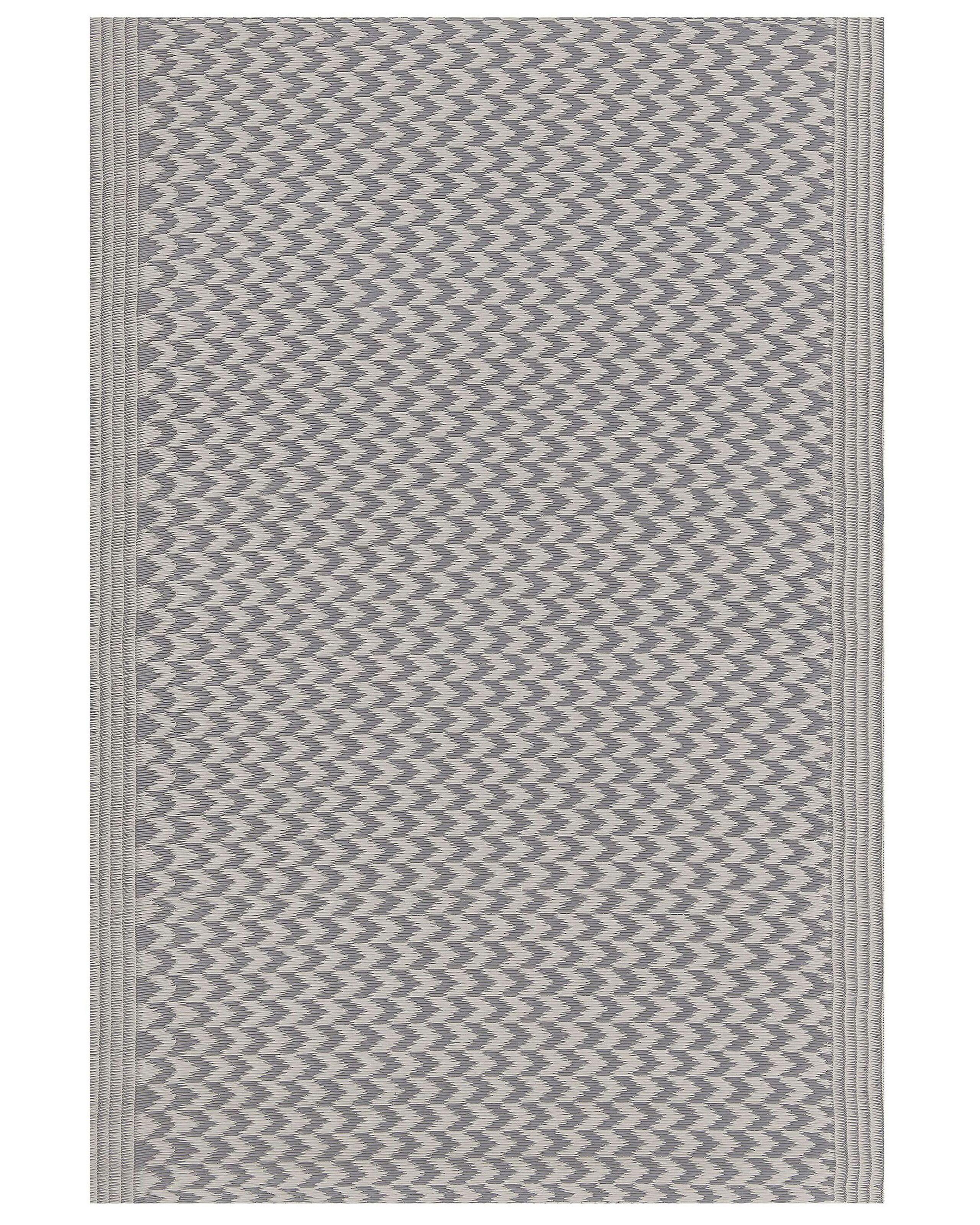 Beliani Outdoorteppich aus Polypropylen Modern MANGO