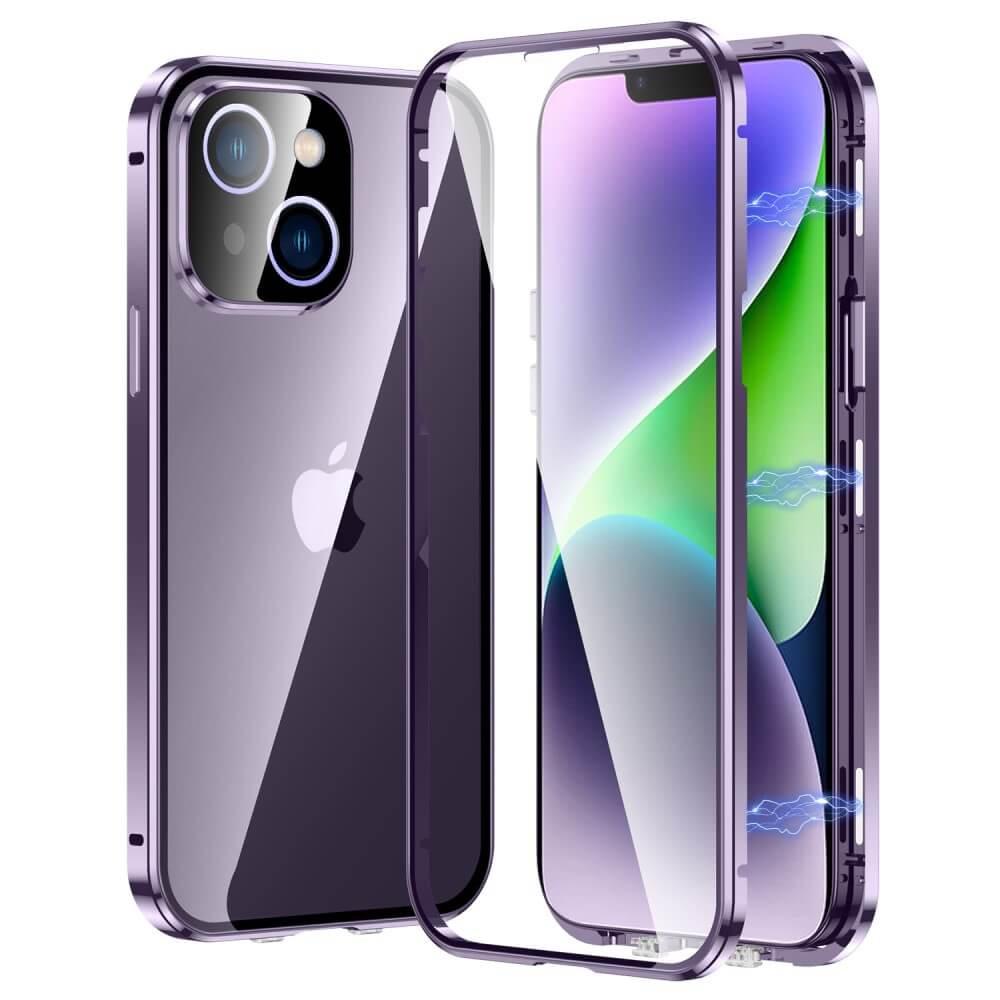 Cover-Discount iPhone 15 - Magnetische Schutzhülle Mit Panzerglas