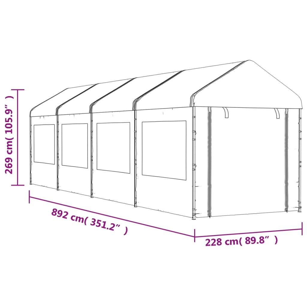VidaXL Pavillon polyethylen