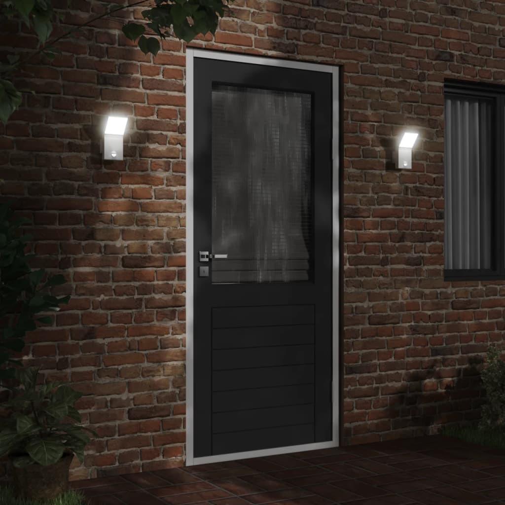 VidaXL Außenwandleuchte aluminium