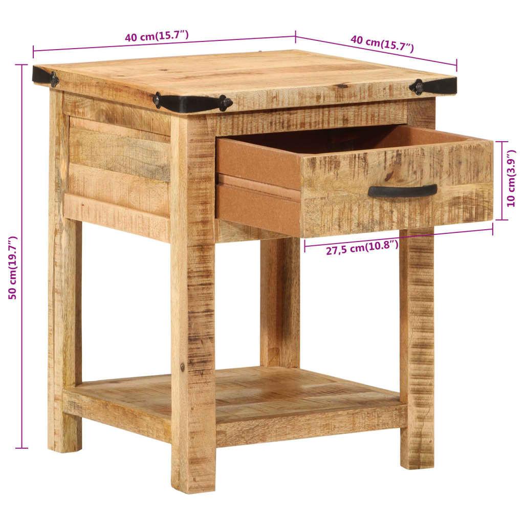 VidaXL Nachttisch holz