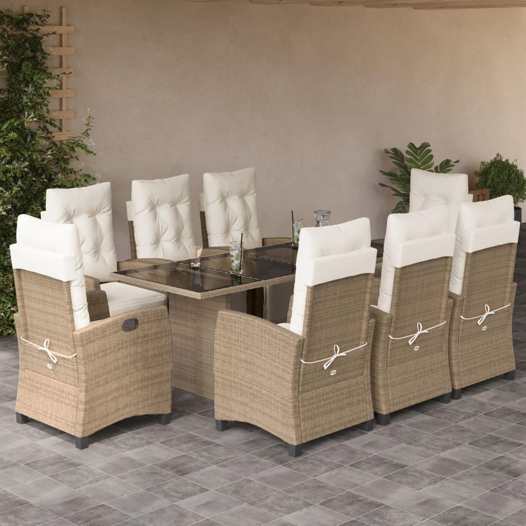 VidaXL Garten essgruppe poly-rattan
