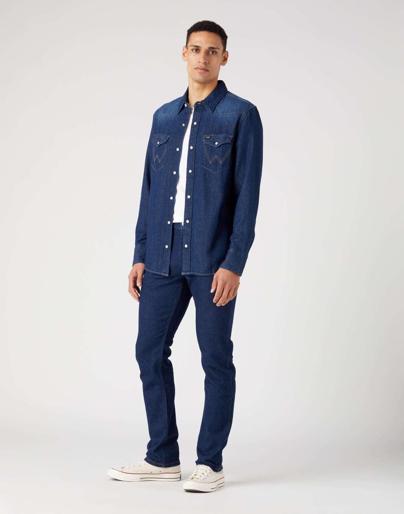 Wrangler 27MW ICON Regular Fit Jeanshemd