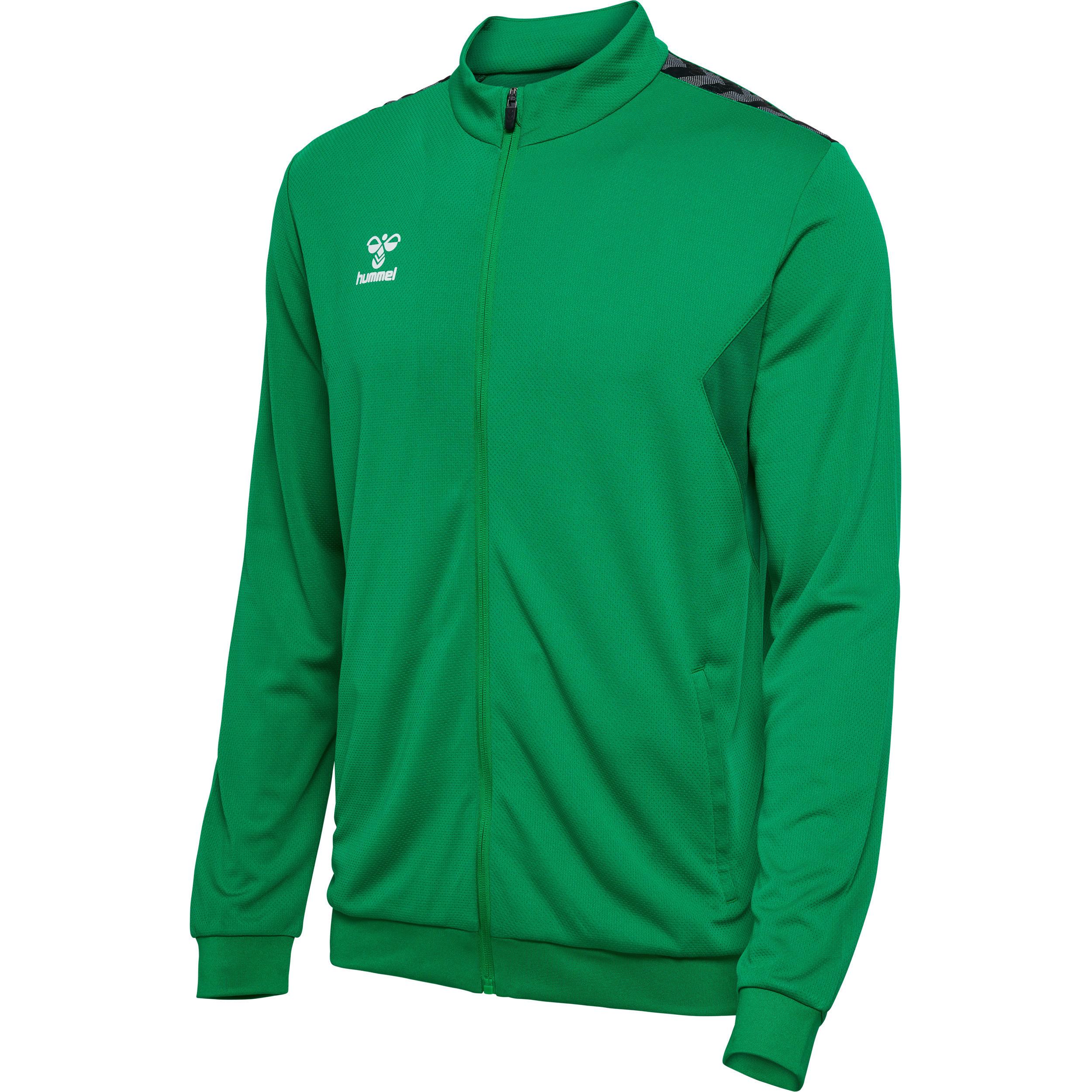 Hummel sweatjacke it reißverschluss aus polyester huel authentic