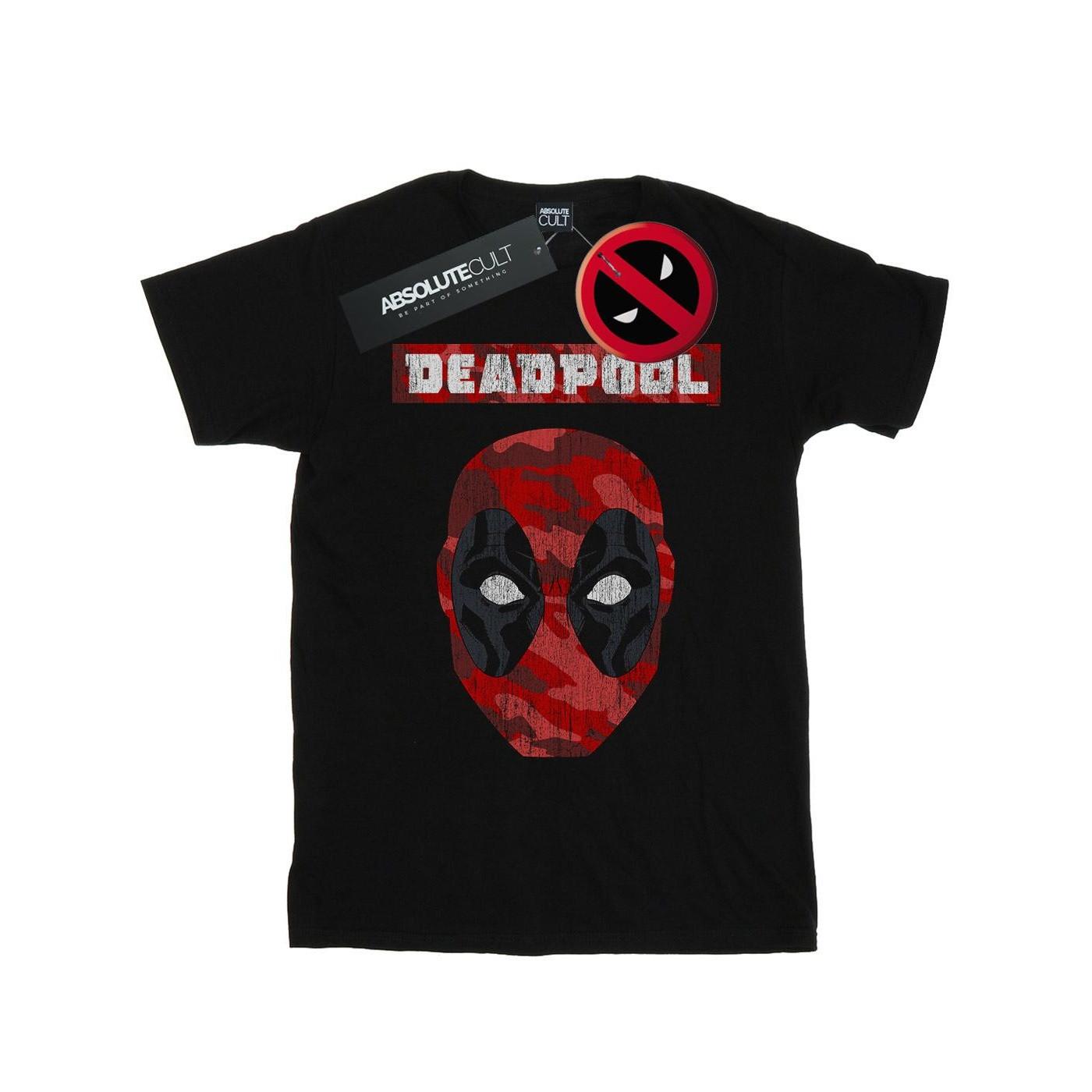 MARVEL Deadpool Camouflage Mask T-Shirt