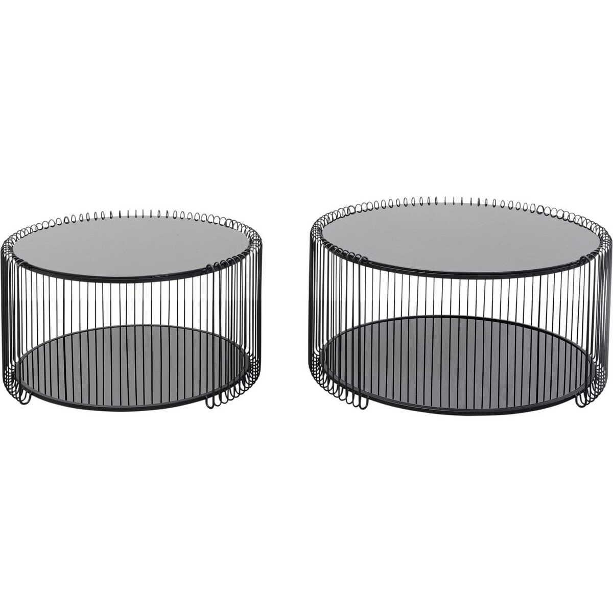 KARE Design Couchtisch Wire Double (2er-Set)