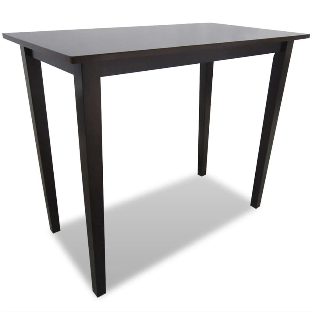 VidaXL Bartisch holz